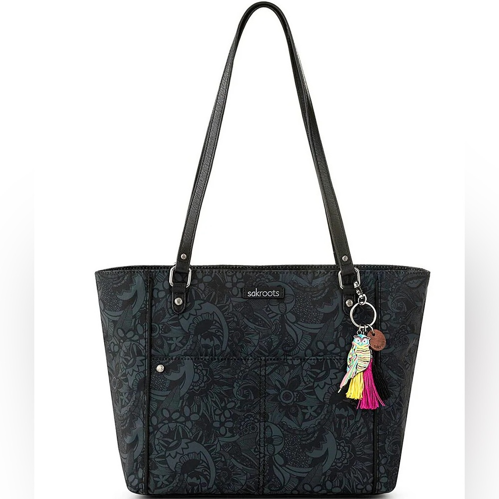 Sakroots black and white bag